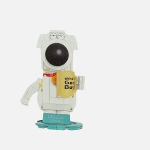 Family Guy Brian Griffin Building Set – 158 Piece Collectible DIY Block New